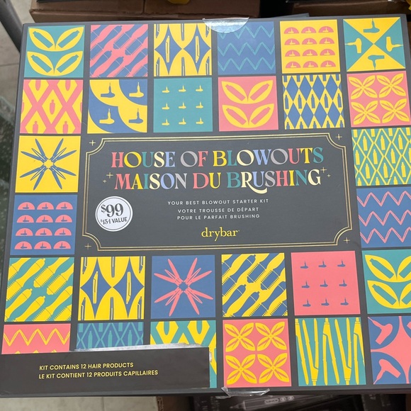 Drybar House of Blowouts Multicolor Hair Kit lot bundle $100 advent holiday - Picture 2 of 5
